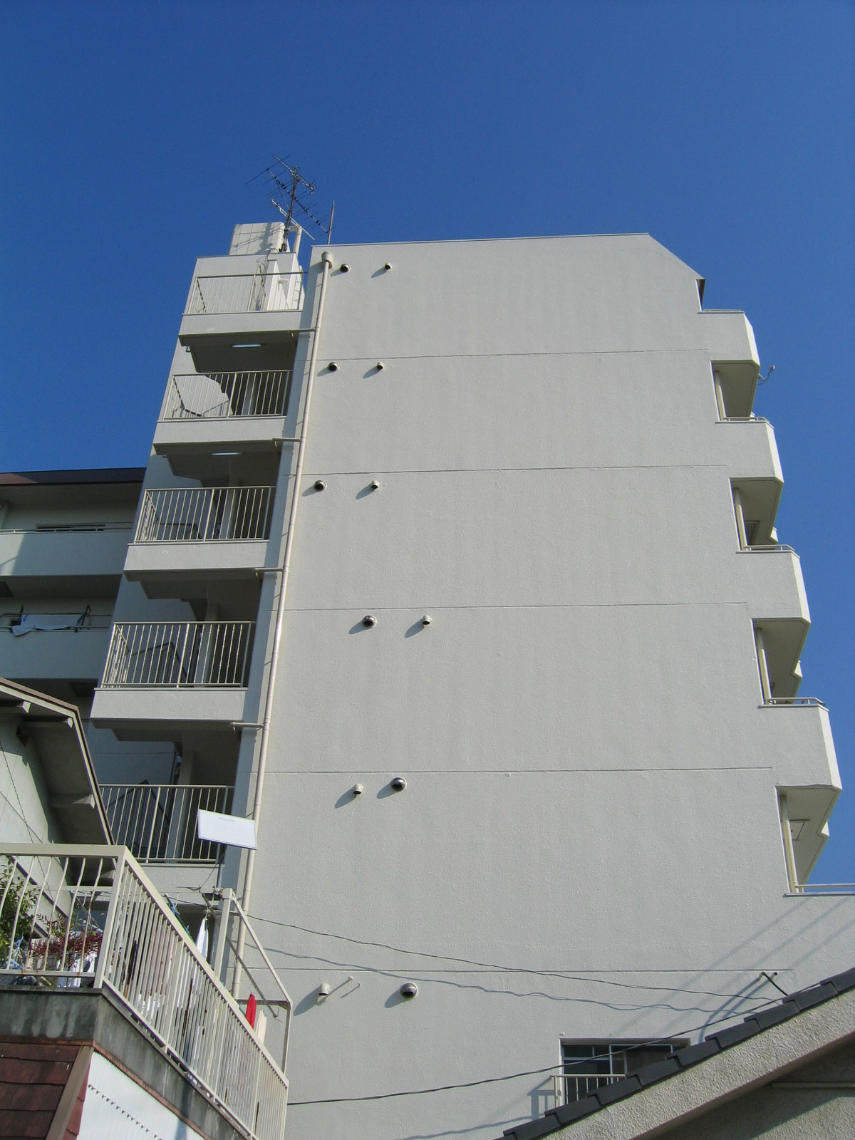 大阪市港区マンション塗装工事