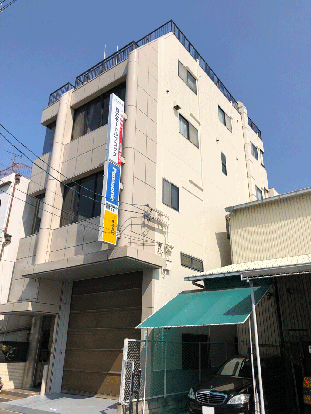 門真市外壁遮熱塗装工事　施工後