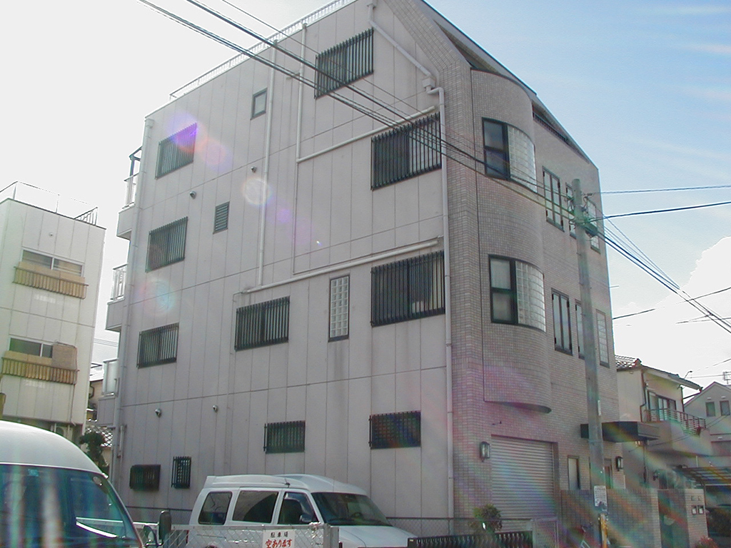 大阪市天王寺区ALC外壁塗装工事　施工前