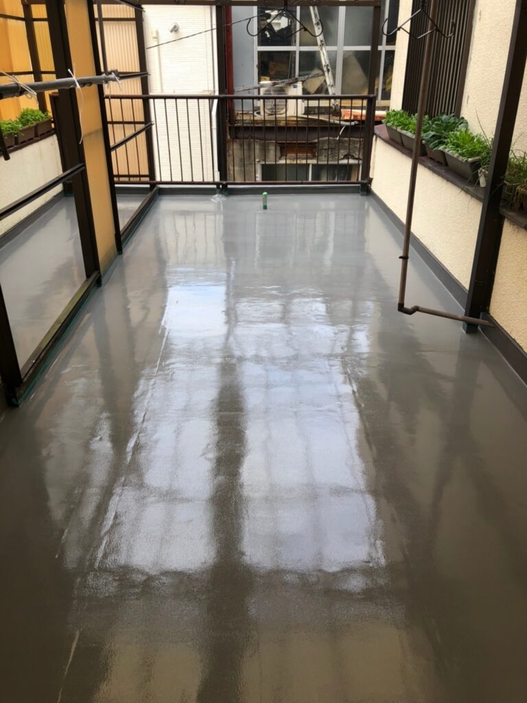 摂津市ベランダ防水工事