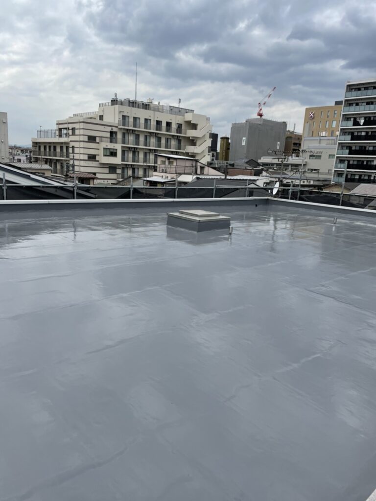 高槻市ビル屋上防水工事
