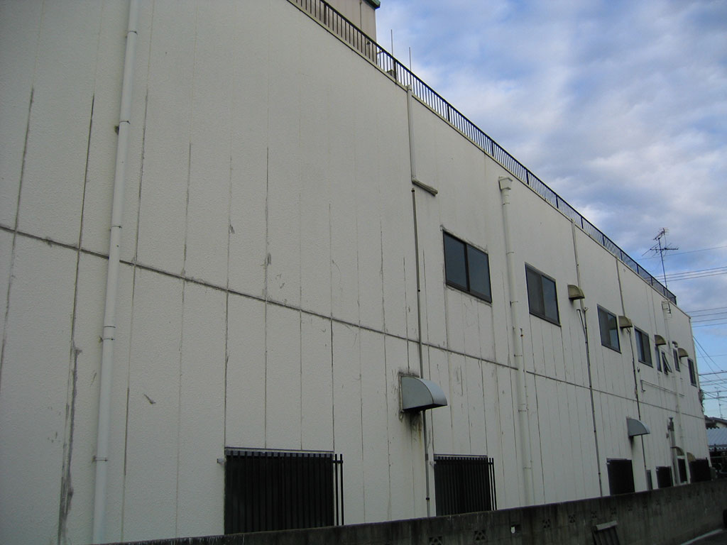 福島区ALC外壁塗装工事 塗装前