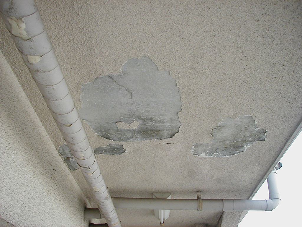 大阪市中央区マンション廊下天井補修工事