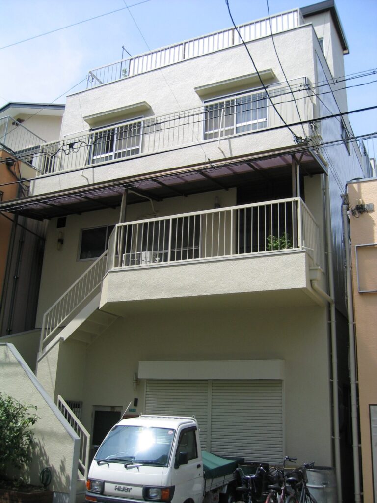 大阪市生野区フッ化フッ素塗装工事