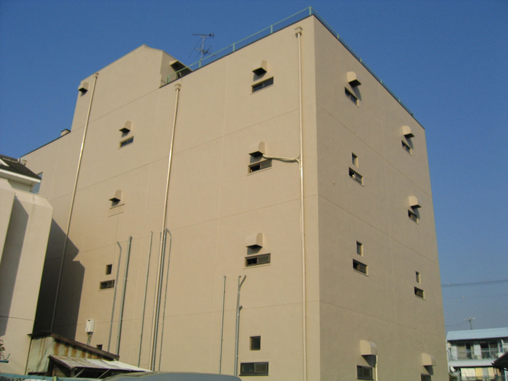 大阪市北区工場シリコン塗装工事